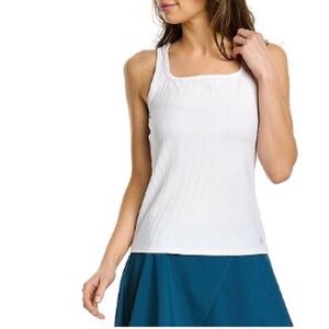 Eleven by Venus Williams Cross Court Tank Medium White Athletic Tank